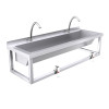 1200mm Wash Trough, Leg Pedal Operated