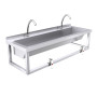 1200mm Wash Trough, Leg Pedal Operated