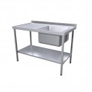 1200 x 700mm Sink (500x500mm Bowl)