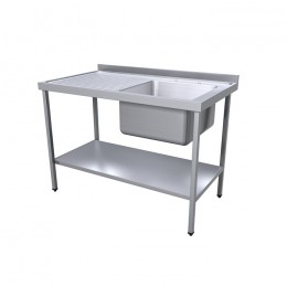 1200 x 700mm Sink (500x500mm Bowl)