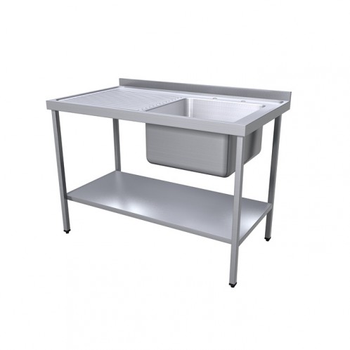 1200 x 700mm Sink (500x500mm Bowl)