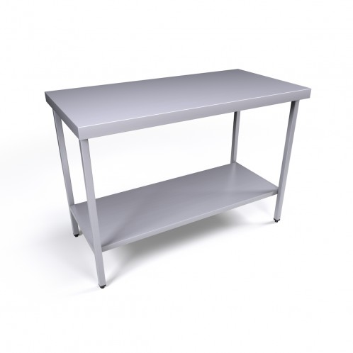 1200 x 600mm Stainless Steel Island Table