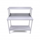 1200 x 600mm Stainless Steel Wall Table & Gantry 1200 x 600mm Stainless Steel Wall Table & Gantry