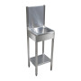 12" Wash Hand Basin With Back Splash- Floor Standing