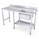 1500 x 600mm Sink - with void 1500 x 600mm Sink - with void