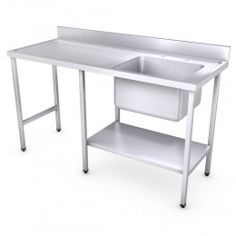 1500 x 600mm Sink - with void