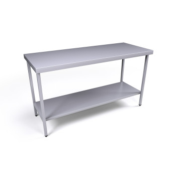 1500 x 600mm Stainless Steel Island Table