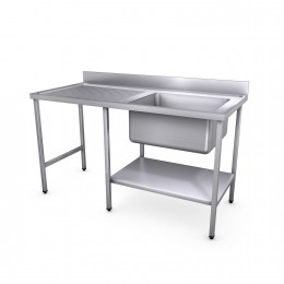 1500 x 700mm Sink - with void