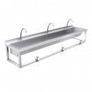 1800mm Wash Trough, Leg Pedal Operated 1800mm Wash Trough, Leg Pedal Operated