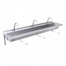 1800mm Wash Trough, Wall Rod Operated 1800mm Wash Trough, Wall Rod Operated