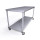 Mobile Stainless Steel Prep Tables