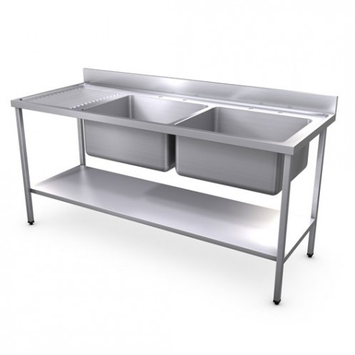 1800 x 700mm Sink (Large Bowl)