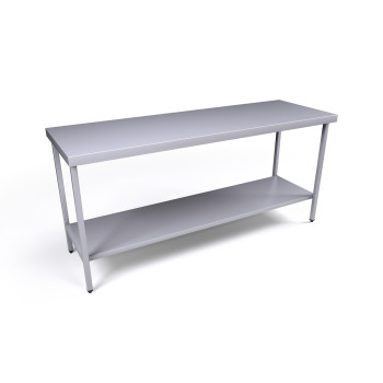 1800 x 600mm Stainless Steel Island Table