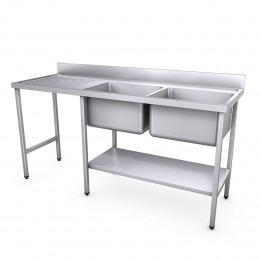 1800 x 600mm Sink - with void