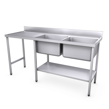 1800 x 600mm Sink - with void