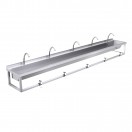 3000mm Wash Trough, Leg Pedal Operated 3000mm Wash Trough, Leg Pedal Operated