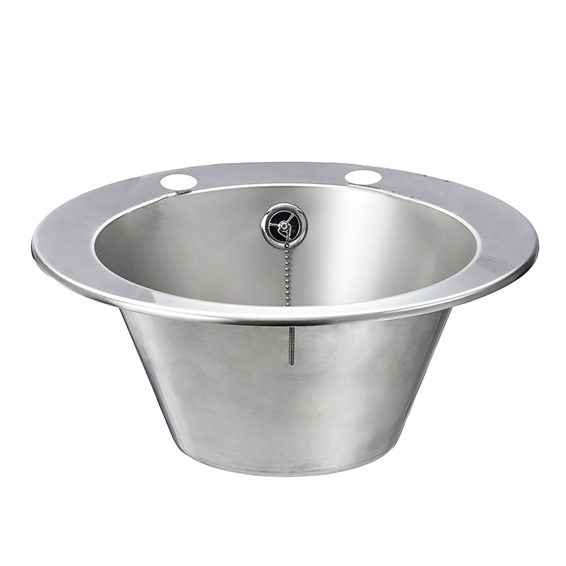 Inset Stainless Steel Hand Basin (With Tap Holes)
