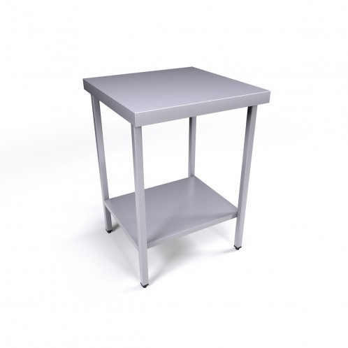 600 x 600mm Stainless Steel Island Table