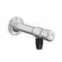 Wall Mounted Bottle Filler Push Tap - Stainless Steel
