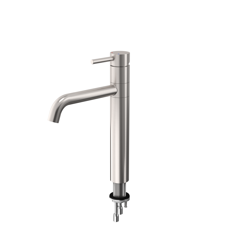 Countertop Sink Mixer - Stainless Steel