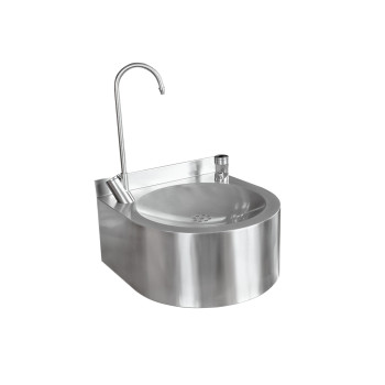 Drinking Fountain with Bottle Filler Tap - Sensor Operated