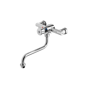 Wall Mounted Self Closing Mixer Tap