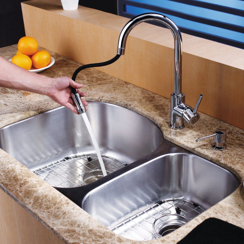 Kitchen Mixer - Pull Out Hose