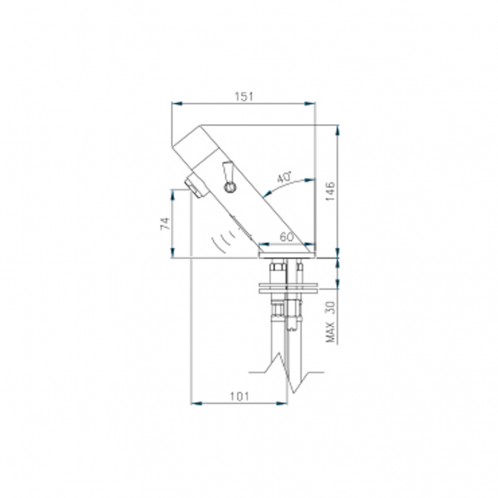 Sensor Mixer Tap (Mains Powered) Sensor Mixer Tap (Mains Powered)