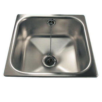 Compact Inset Stainless Steel Hand Basin
