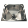 Compact Inset Stainless Steel Hand Basin