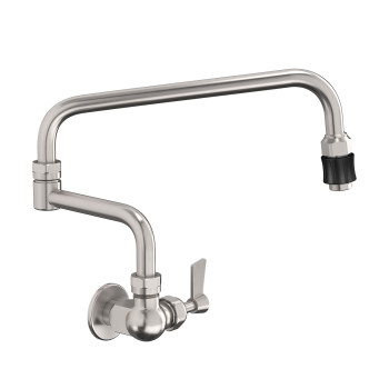Wall Mount Hinged Pot Filler Tap - Stainless Steel