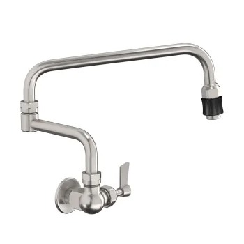 Wall Mount Hinged Pot Filler Tap - Stainless Steel