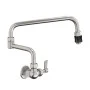 Wall Mount Hinged Pot Filler Tap - Stainless Steel