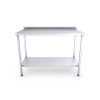 Stainless Steel Catering Prep Table - 1200 x 600mm