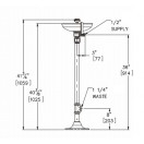 Pedestal Mounted Eye/Face Wash (Stainless Bowl) Pedestal Mounted Eye/Face Wash (Stainless Bowl)