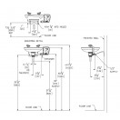 Wall Mounted Eye/Face Wash (Plastic Bowl)