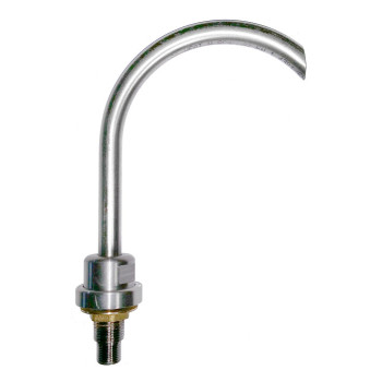 Stainless Steel Deck Spout - Fixed
