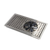 Bar Glass Rinser Fountain With Inset Tray
