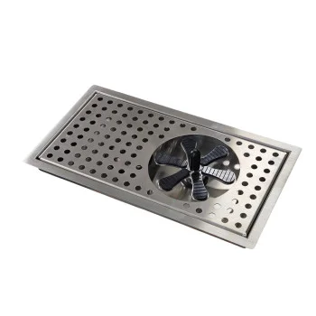 Bar Glass Rinser Fountain With Inset Tray
