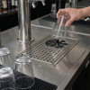 Bar Glass Rinser Fountain With Inset Tray