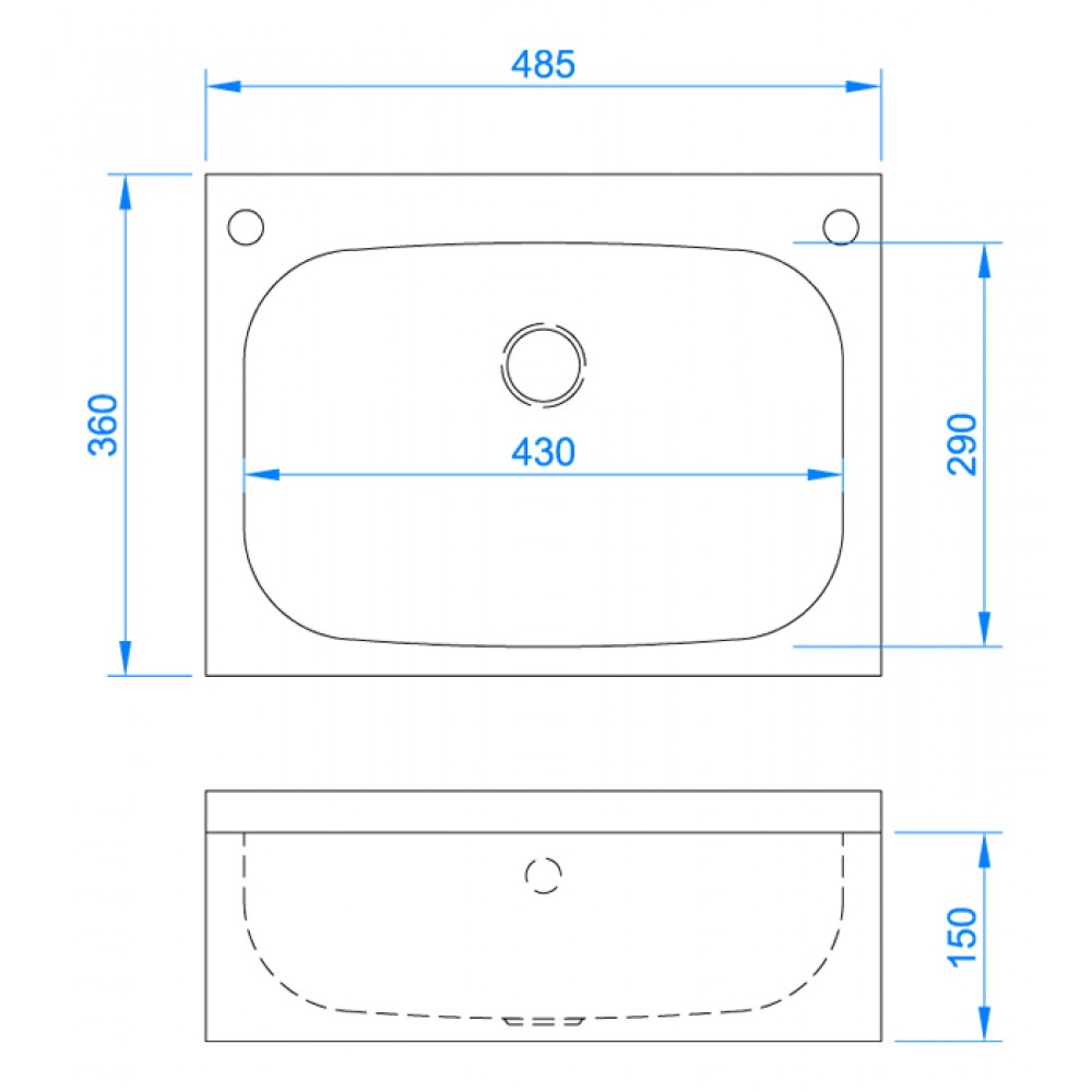 Stainless Steel Utility Hand Basin Buy Online Ireland