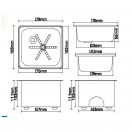 Bar Glass Rinser Fountain With Stand Bar Glass Rinser Fountain With Stand
