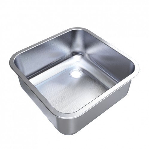 400 x 400 x 200mm Stainless Steel Inset Bowl 400 x 400 x 200mm Stainless Steel Inset Bowl