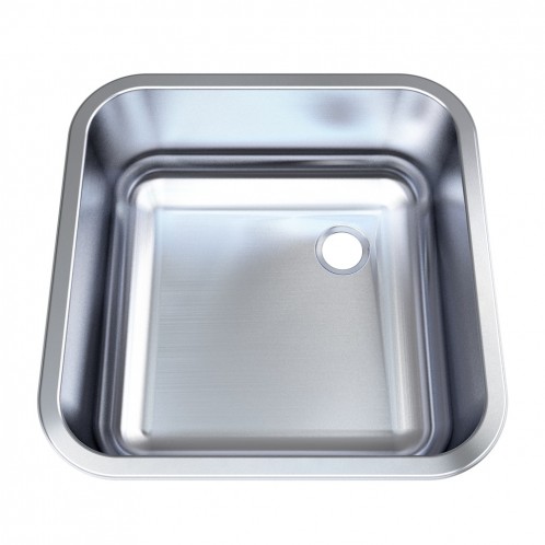 400 x 400 x 200mm Stainless Steel Inset Bowl 400 x 400 x 200mm Stainless Steel Inset Bowl