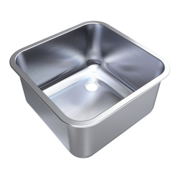 400 x 400 x 250mm Stainless Steel Inset Bowl