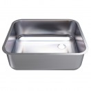 500 x 400 x 250mm Weld-in Bowl, 316 Grade