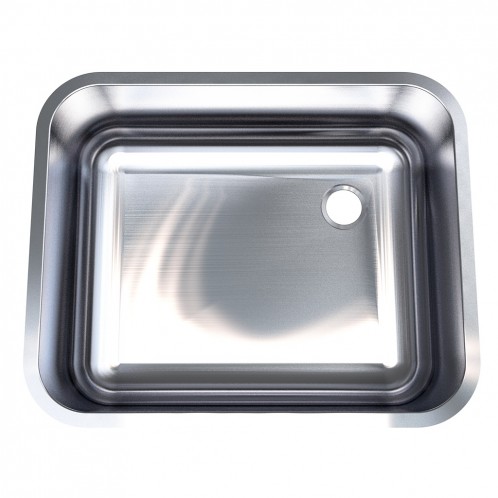 500 x 400 x 250mm Weld-in Bowl, 316 Grade
