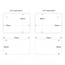 700 x 500 x 400mm 'Jumbo' Weld-in Bowl