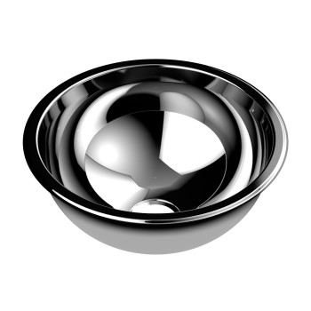 Domed Inset Stainless Steel Hand Basin (⌀300mm)