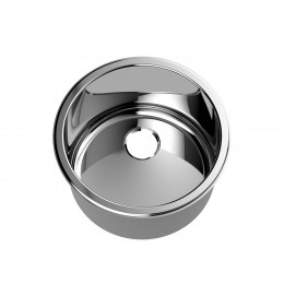 Cylindrical Inset Stainless Steel Hand Basin (⌀260mm)